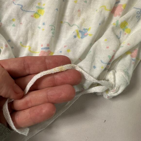 Vintage Tiny Toes Gender Neutral Sleep Sack Pajamas Size Infant - 17 lbs - Picture 11 of 11